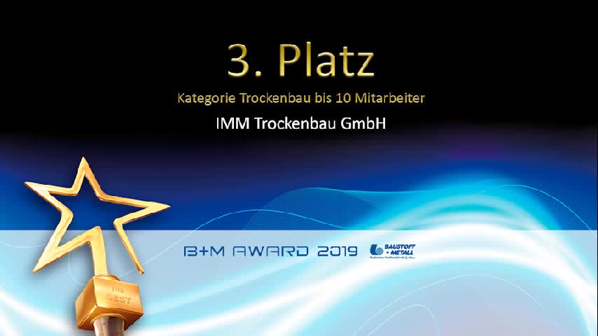 B+M Award 2019 international